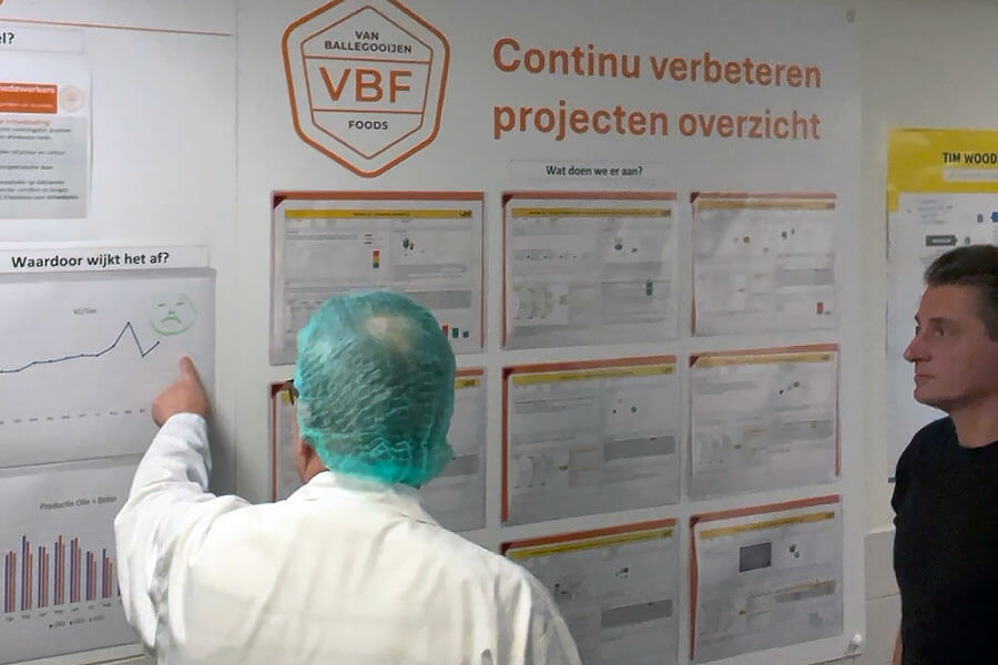 Robert van der Meer van UPD bij Van Ballegooijen Foods