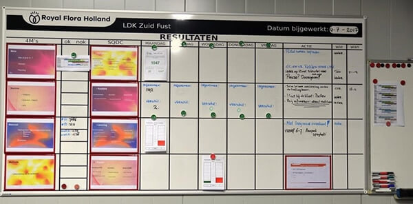 Verbeterbord Royal FloraHolland